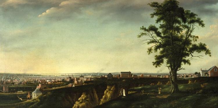 Francis Guy View of Baltimore from Chapel Hill